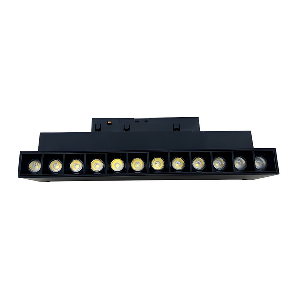 Трековий світильник Маgnetic Light Чорний 12 Вт поворотний 230х22 мм 4000К EH-TMLF-12W фото